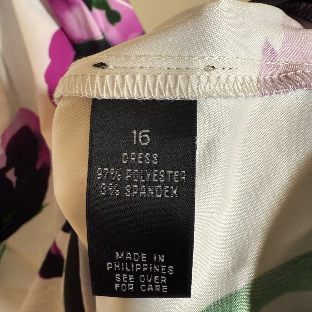 NWT Alyx Floral Sheath Dress size 16 - Picture 6 of 7